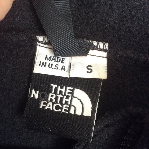 Vintage 90s The North Face Full Zip Rare Red/Black Fleece Jacket Sz S - Picture 7 of 13